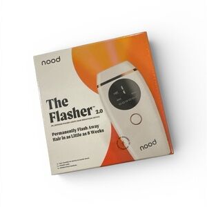 NWT Unopened The Flasher 2.0 Hair Removal Device - White